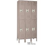 DOUBLE TIER STEEL LOCKERS