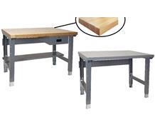 ADJUSTABLE WORKBENCH TOPS