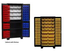 ALL-WELDED 14 GAUGE BIN CABINETS