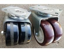 HEAVY-DUTY DUAL WHEEL CASTERS