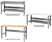 ADJUSTABLE HEIGHT CHANNEL LEG WORK BENCH
