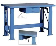 ERGONOMIC HYDRAULIC WORK BENCHES