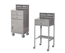 ENCLOSED & OPEN LEG MOBILE SHOP DESKS