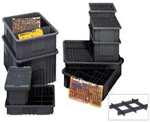 CONDUCTIVE DIVIDABLE GRID CONTAINERS