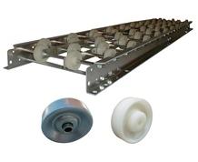 WHITE NYLON WHEEL CONVEYORS