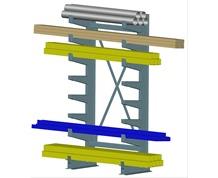 QUIKTREE® LIGHT-MEDIUM DUTY CANTILEVER RACKS