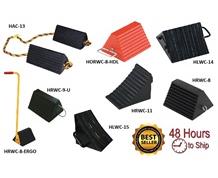 RUBBER WHEEL CHOCKS