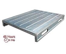 HEAVY DUTY SOLID DECK STEEL PALLET