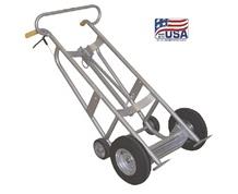 ALUMINUM DRUM TRUCK WITH HAND BRAKE